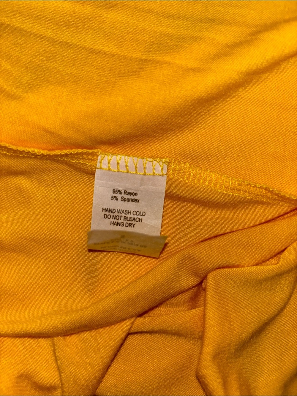 Azules yellow Hooded Waterfall Cardigan Drape Open Front Lightweight Size S - Picture 5 of 8